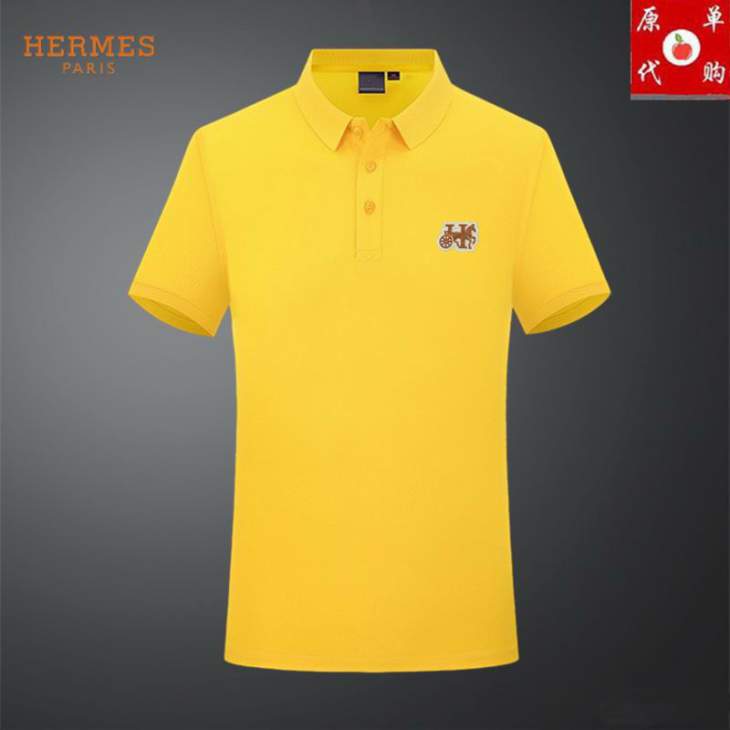 Picture of Hermes Polo Shirts Short _SKUHermesM-3XL25tr14427273
